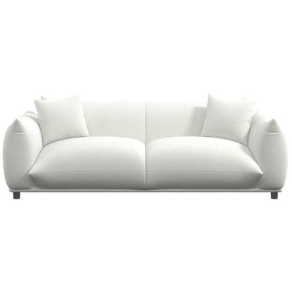 Mid-Century Modern luxury tufted sofa in white by HouseOfZazla on Tampa Home & Garden Store