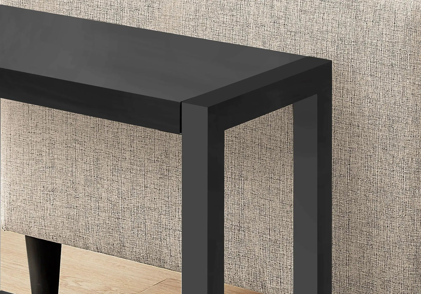 Accent Side Table with Two Tiers in Modern Style