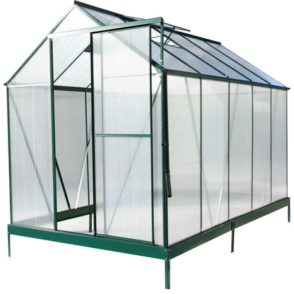 Heavy Duty Polycarbonate Greenhouse Kit and Door