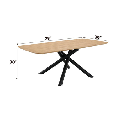 Lawton Seven Piece Dining Table and Side Chairs