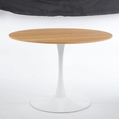 Mid-Century Tulip Dining Table with Round Top