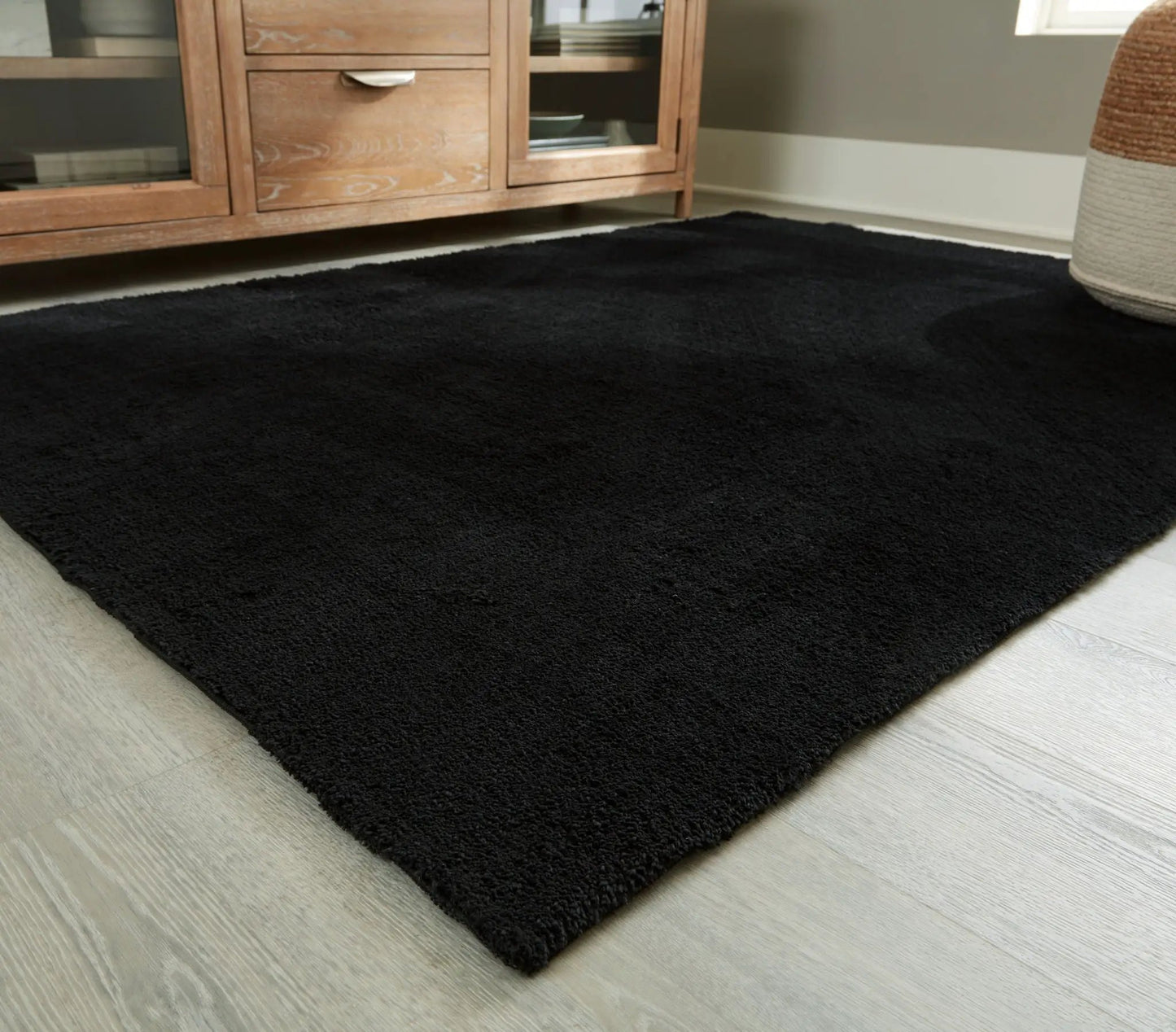 Anaben rug, washable, black, Unique Piece Furniture on Tampa Home & Garden Store
