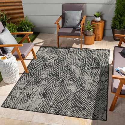 Modern Sunshine Indoor and Outdoor Area Rug