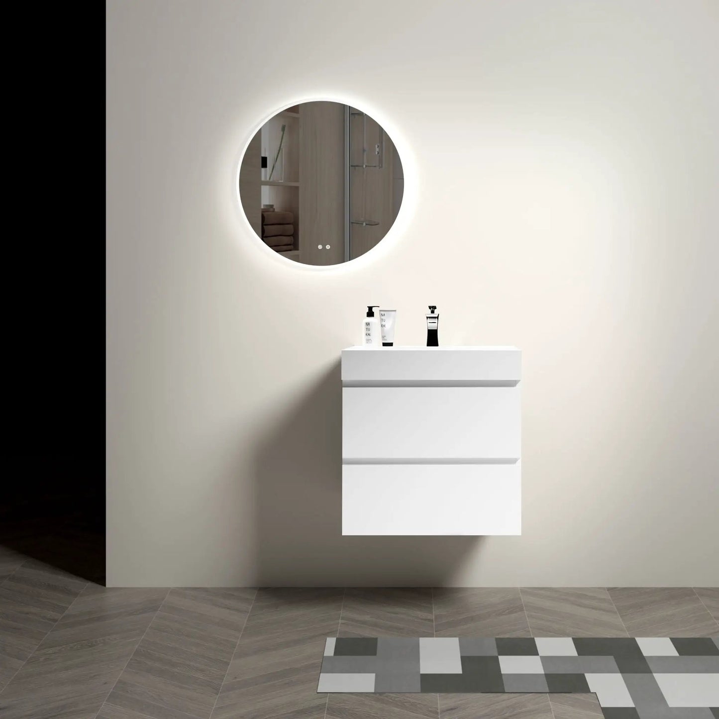 Alice Wall Mounted Floating Vanity With Sink