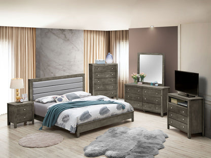 Comfortable Modern Full Bed and Wood Frame