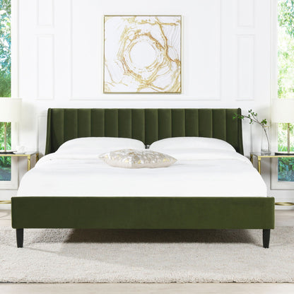Aspen Vertical Tufted and Modern Platform Bed