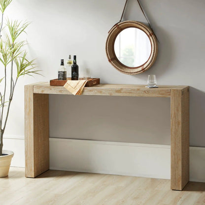 Modern Design Console Table In Tobago Smoke