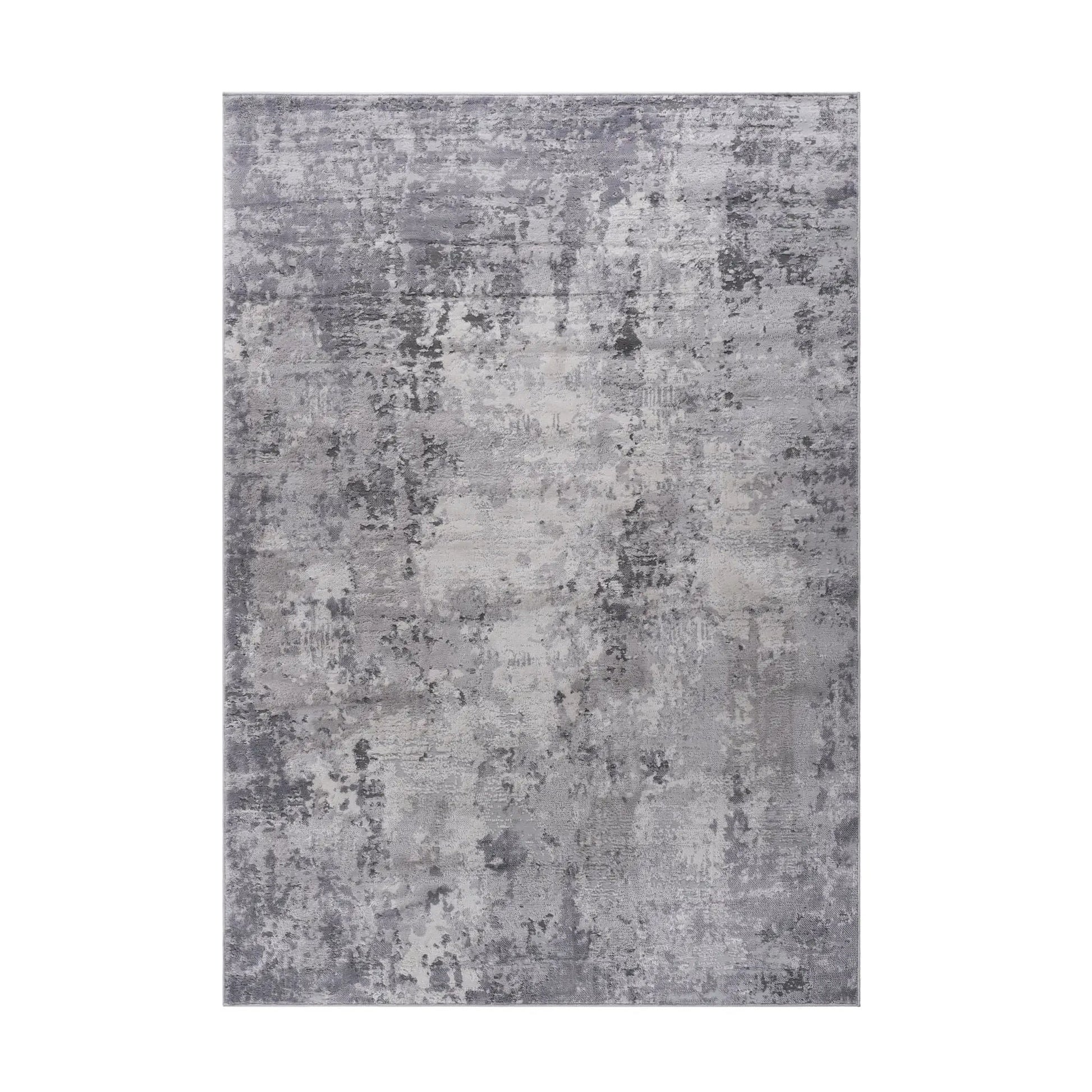 Marfi Abstract Rug, gray area rug by Unique Piece Furniture with a distressed marble pattern on Tampa Home & Garden Store
