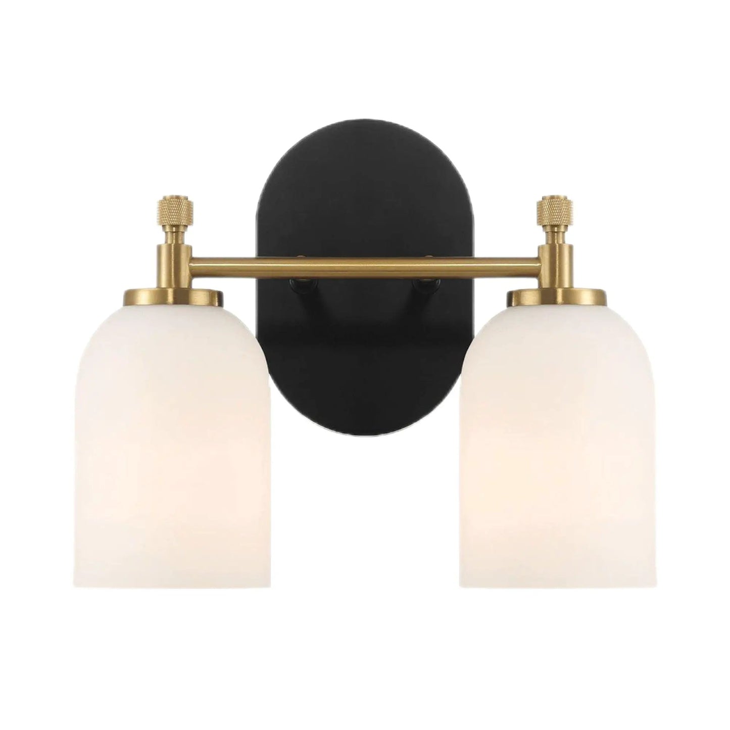 Vortex 2-Light Vanity Sconce for Bathroom Mirror