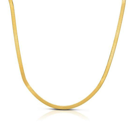14k yellow gold super flex herringbone chain necklace 1.50 mm Bids.com on Tampa Home & Garden Store