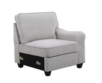 Leo Comfort Modular Sofa and Ottoman Set