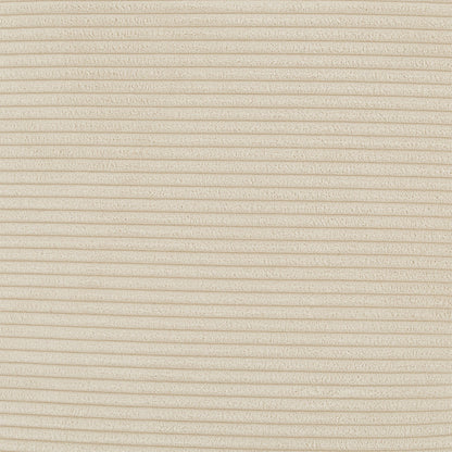 Swivel Barrel Chair beige textured fabric upholstery with horizontal ribbing background on Tampa Home & Garden Store