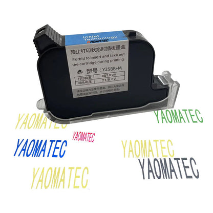 Yaomatec 1755 intelligent handheld inkjet printer assembly line batch number changing and marking machine food production date