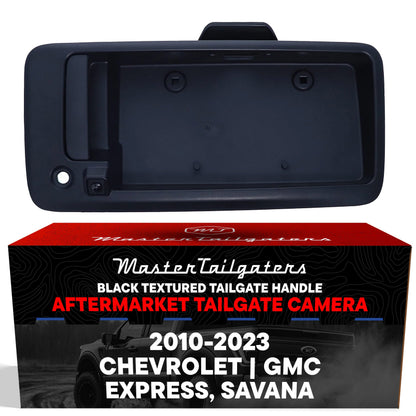 Master Tailgaters tailgate handle with backup camera for Chevrolet Express / GMC Savana, black on Tampa Home & Garden Store