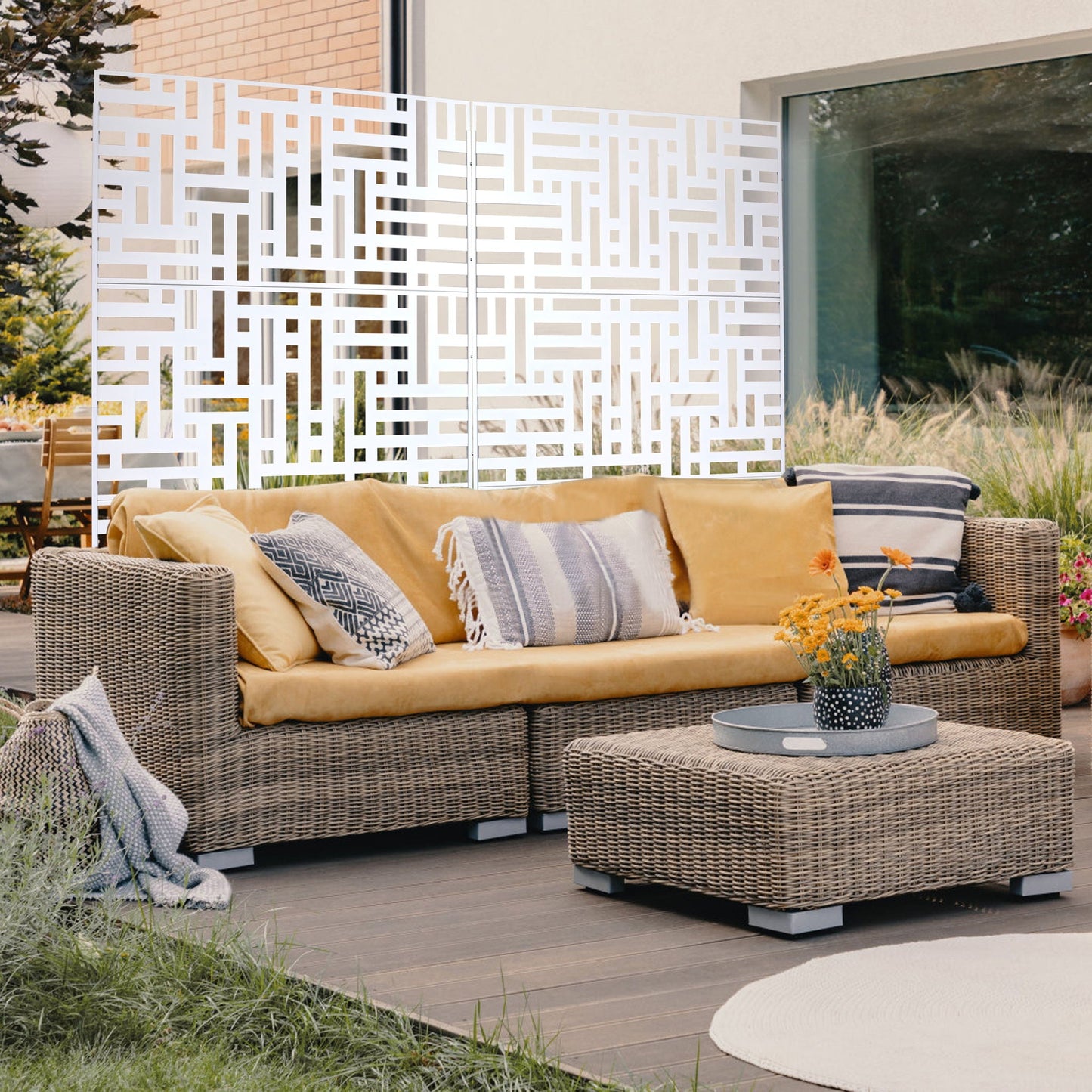 The Indoor and Outdoor Decorative Metal Screen