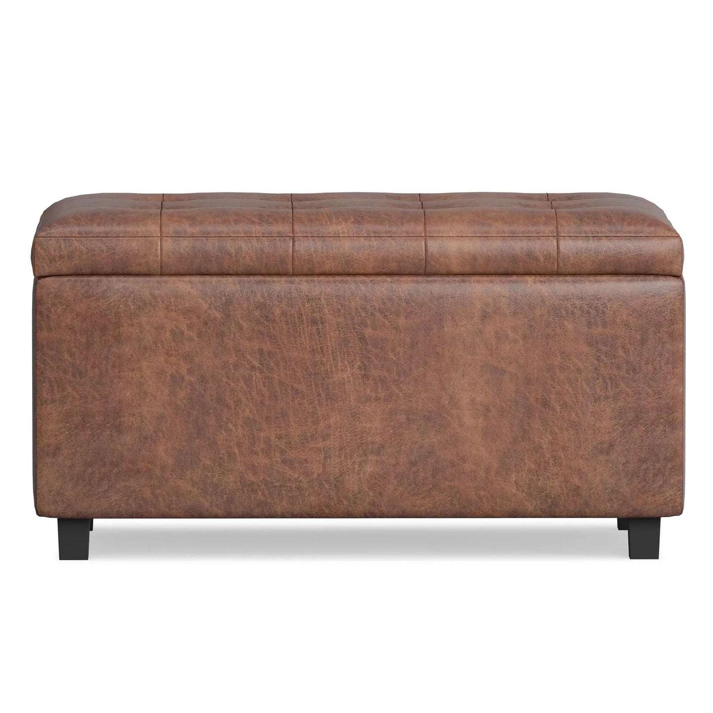 Cosmopolitan Upholstered Storage Ottoman Bench