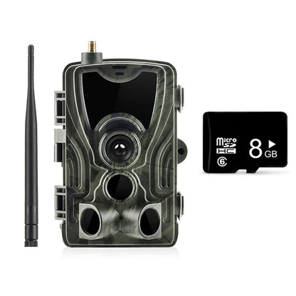 Outdoor Waterproof Surveillance Camera 2G camouflage with antenna and 8GB microSD card on Tampa Home & Garden Store