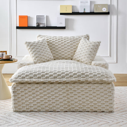 Harbor Luxury Sofa in Turtle Fleece Fabric