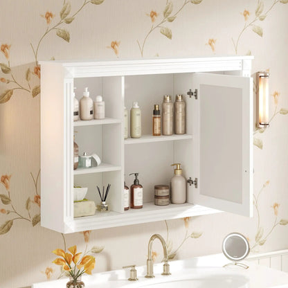 Wall Mounted Medicine Cabinet With Mirror