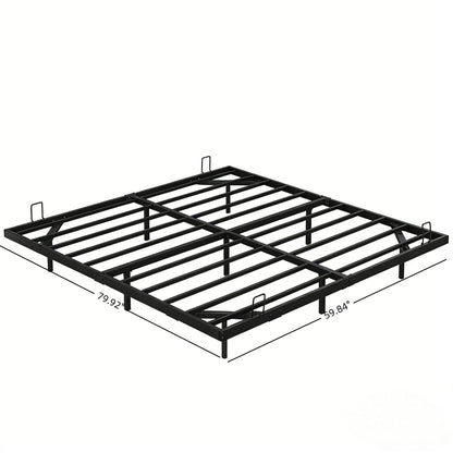 Modern Floating Bed Frame with LED Lights