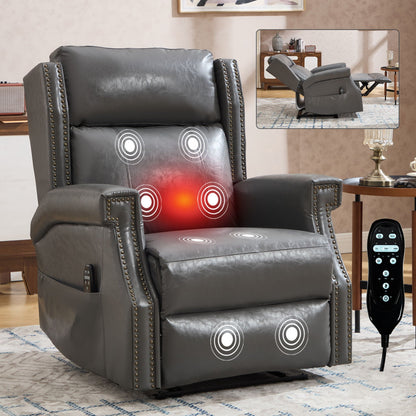 Manual Recliner With Vibrations and Heat