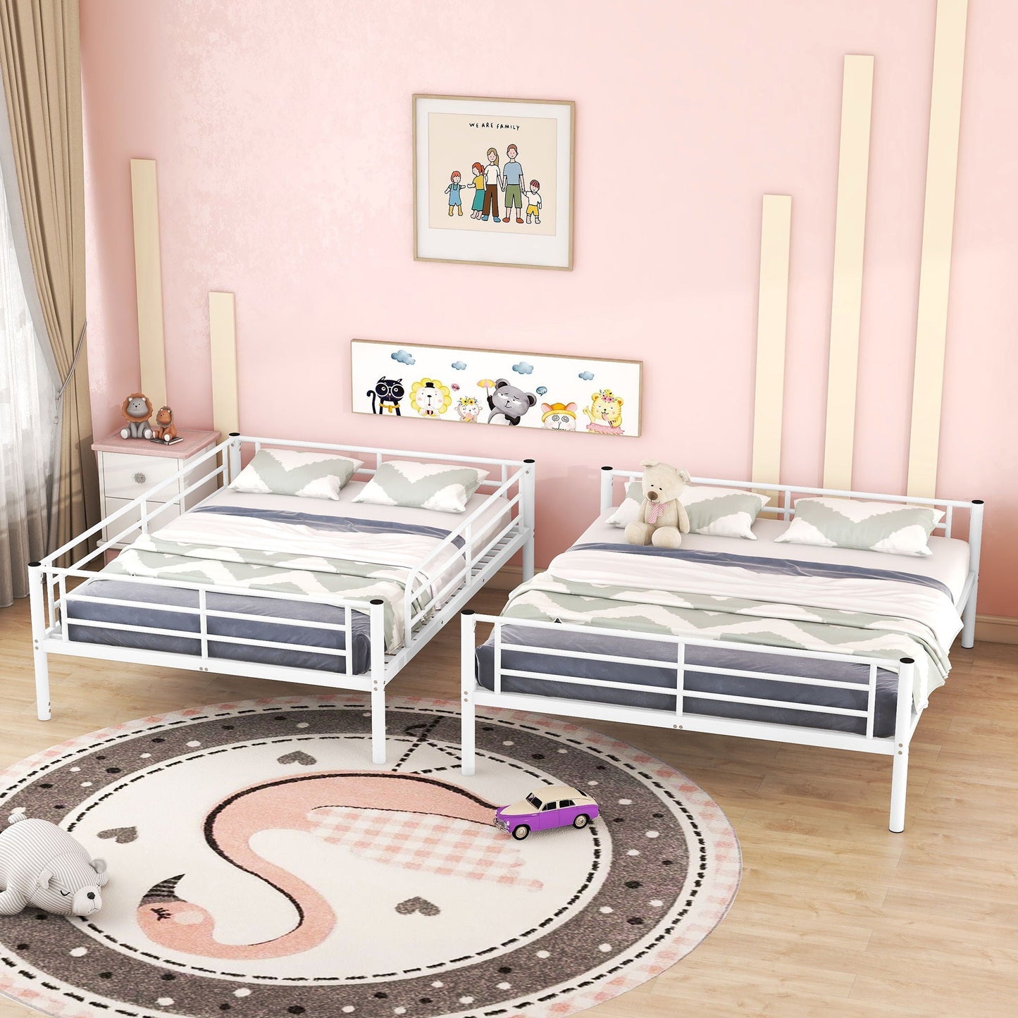 Durable Steel Bunk Bed For Kids And Teens