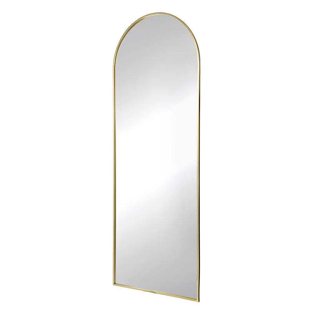 Celine Arch Body Mirror, gold frame arched floor mirror by Unique Piece Furniture on Tampa Home & Garden Store
