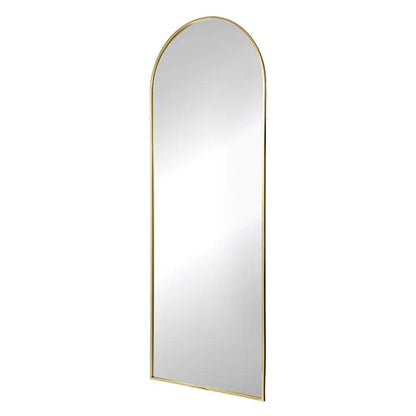 Celine Arch Body Mirror, gold frame arched floor mirror by Unique Piece Furniture on Tampa Home & Garden Store