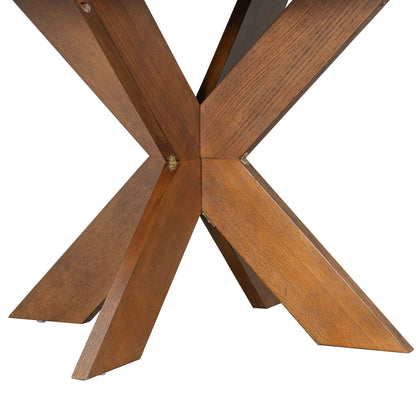 Classic Round Cherry Kitchen and Dining Table