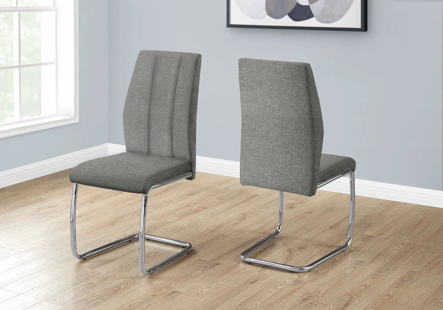 Dining Chair Set of 2 Upholstered Modern