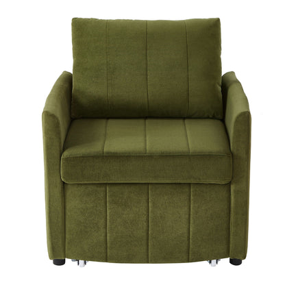Convertible Sleeper Sofa and Storage Pockets