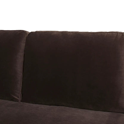 Knox Modern Farmhouse Sofa brown velvet upholstery by Unique Piece Furniture on Tampa Home & Garden Store
