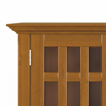 Bedford Storage Media Cabinet with Glass Doors