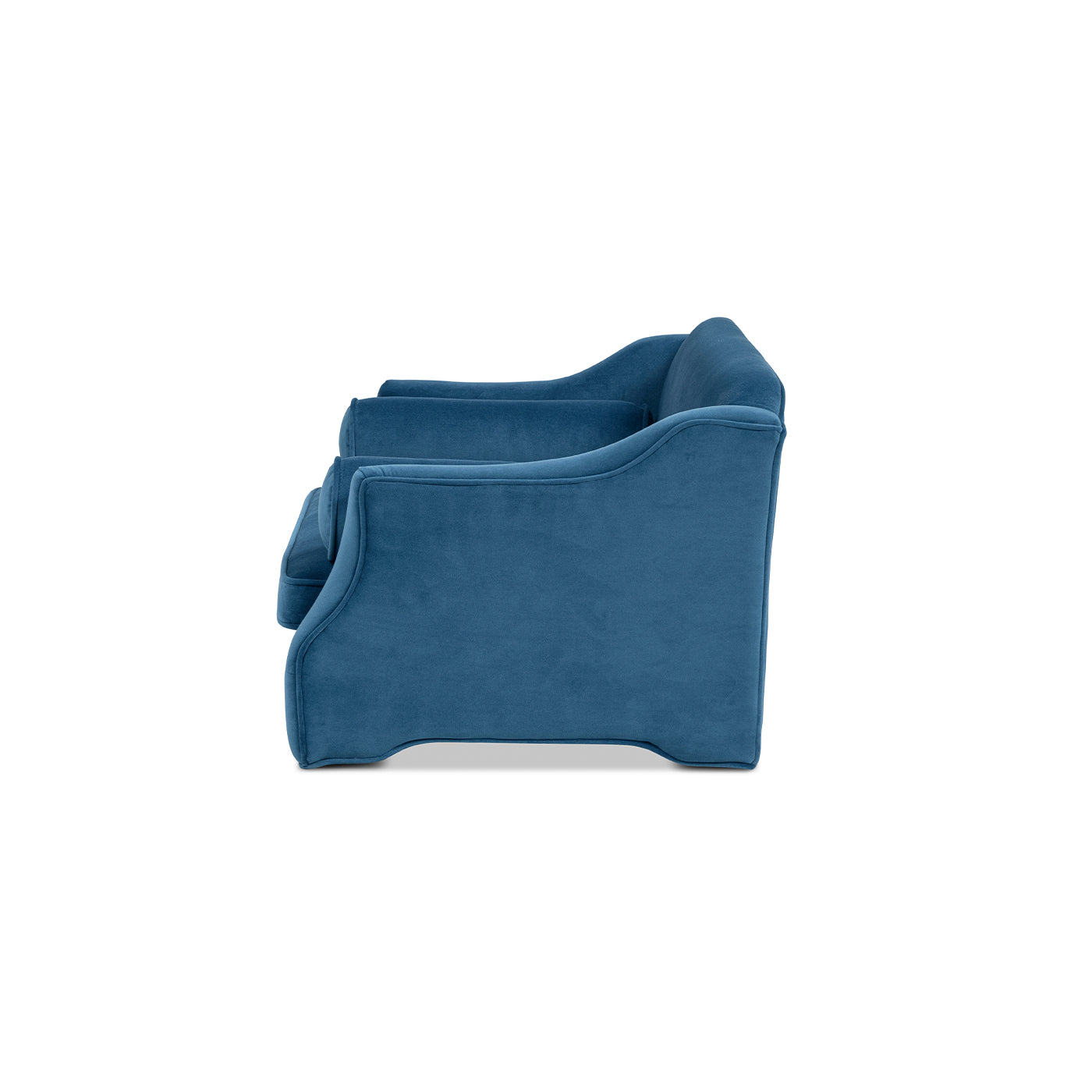 Paloma 35.5in Dog Sofa Bed satin blue by HouseOfZazla on Tampa Home & Garden Store