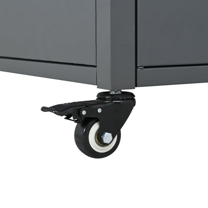 Foldable Outdoor Prep Cart and Storage Shelf
