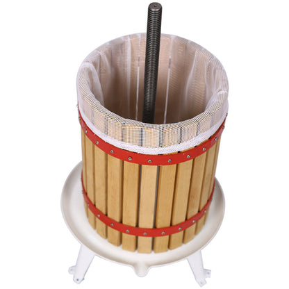 Fruit Wine Press and Crusher and Filter Bag,100% Nature Apple&Grape&Berries Crusher Manual Juice Maker for Kitchen - Tampa Home & Garden Store