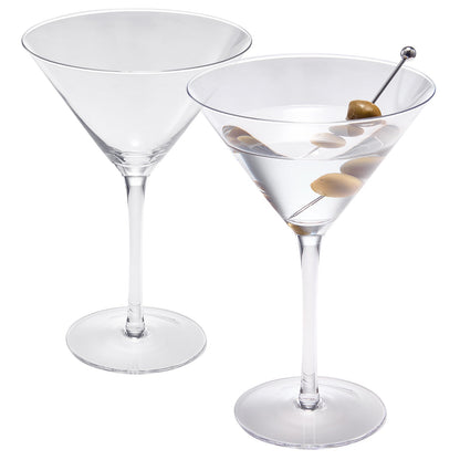 Premium Spritz Martini Cocktail Glassware Pair