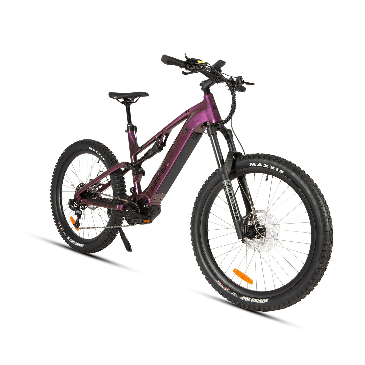URUS 2.0 electric bike purple frame with full-suspension by EUNORAU E-BIKE US on Tampa Home & Garden Store
