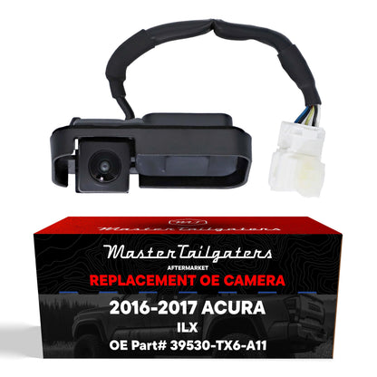 Master Tailgaters Acura ILX OEM backup camera with wiring harness and connector on Tampa Home & Garden Store