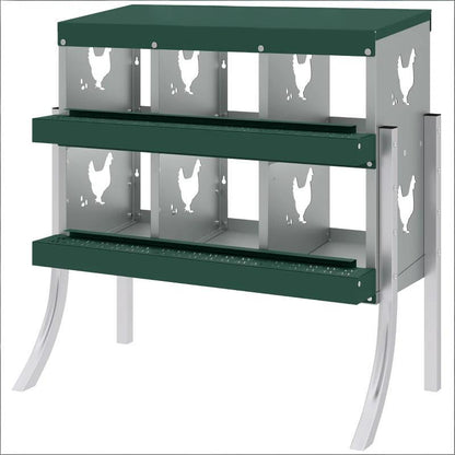Functional and Outdoor Metal Chicken Nesting Box