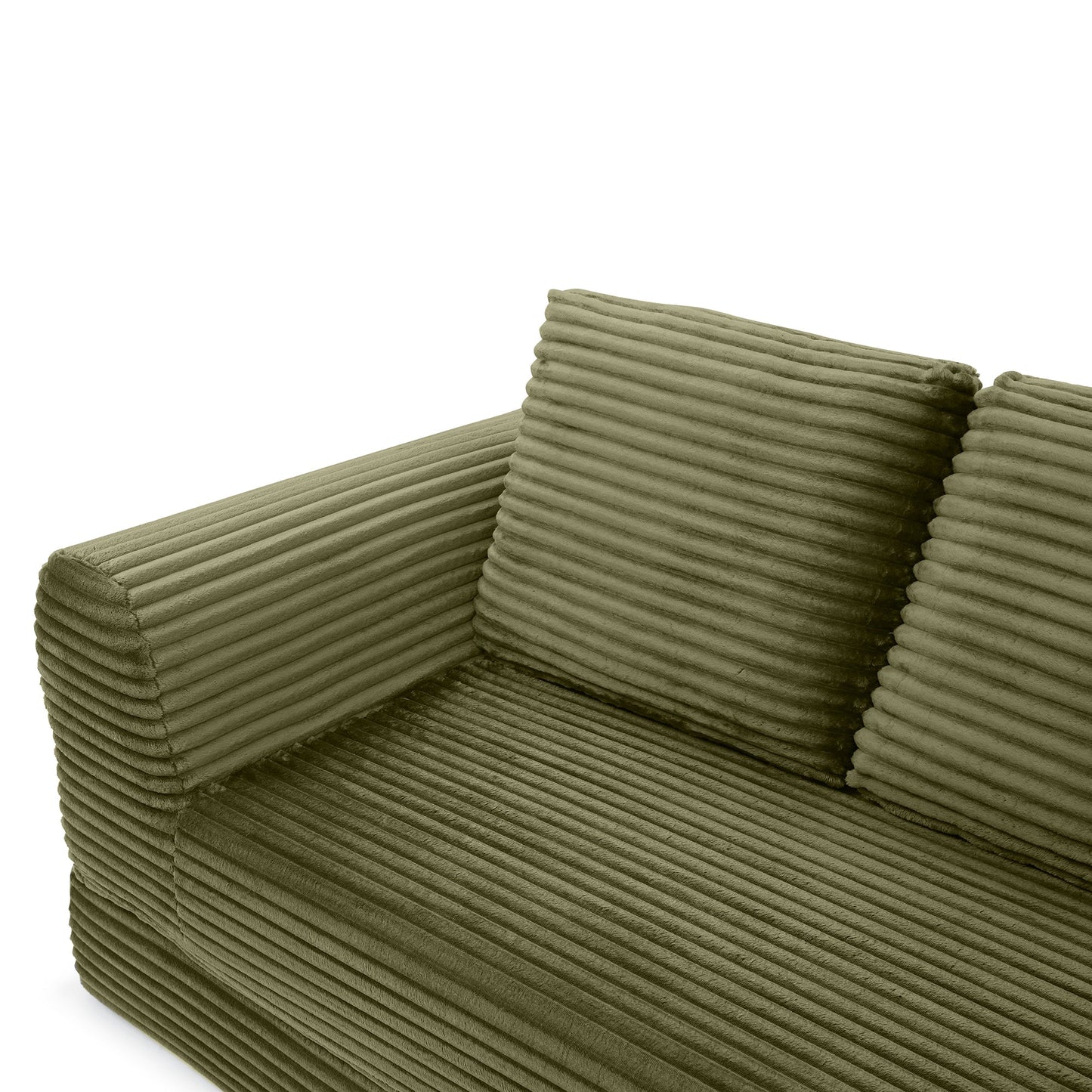 Modern Corduroy Folding Sofa Bed and Couch