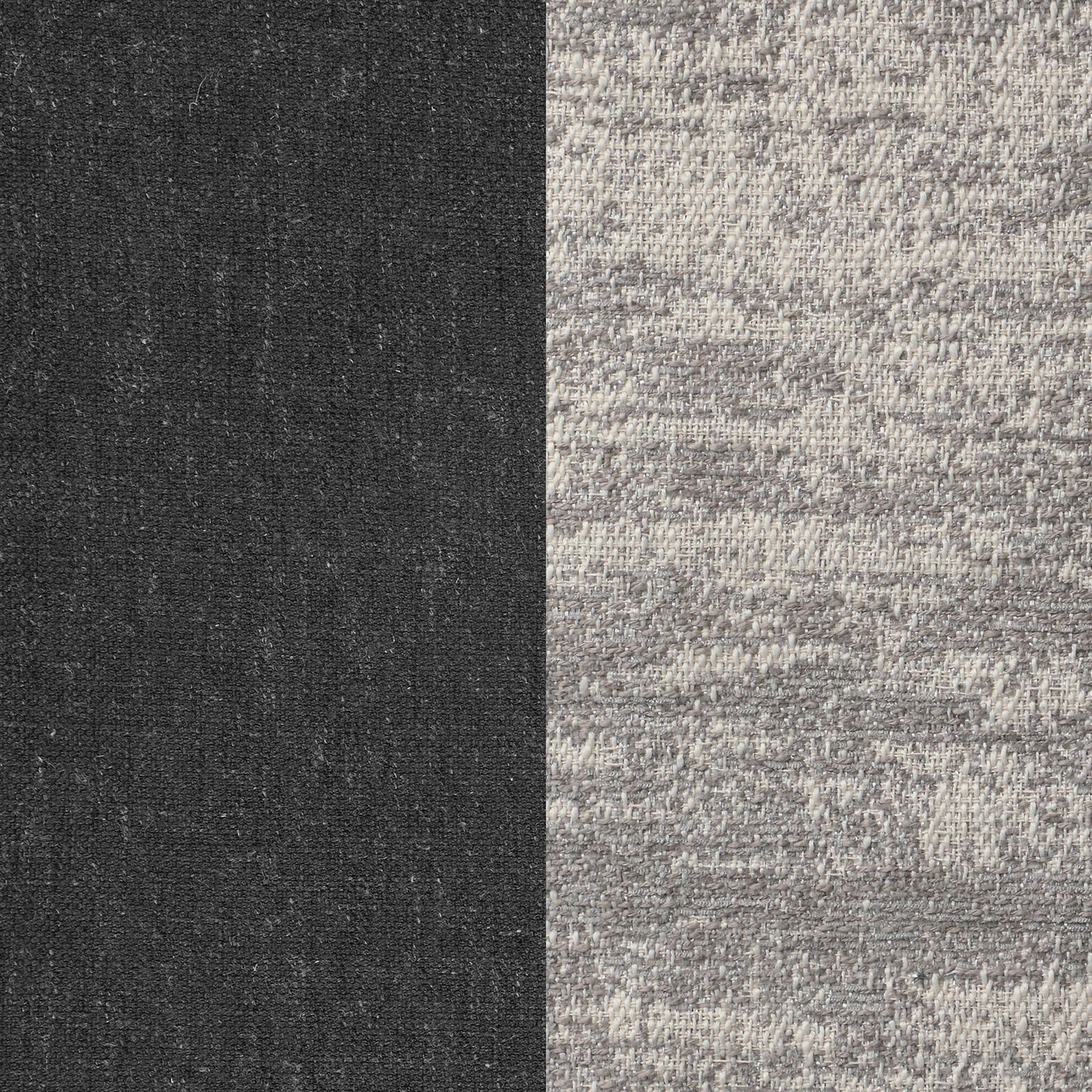 Rhette Upholstered Sectional fabric swatches charcoal beige, 2pc living-room set HouseOfZazla on Tampa Home & Garden Store