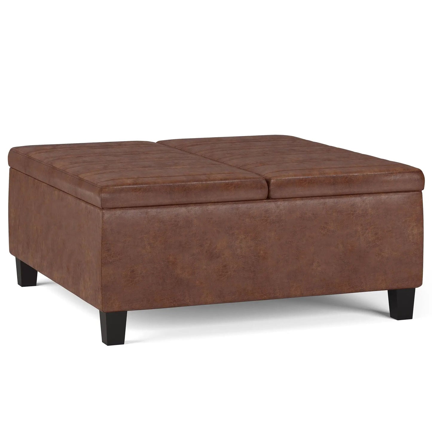 Ellis Coffee Table Storage Ottoman Contemporary