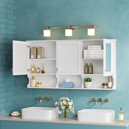Wall Mounted Mirror and Medicine Cabinet