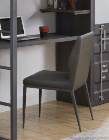 Cargo synthetic leather desk chair gunmetal grey by HouseOfZazla on Tampa Home & Garden Store