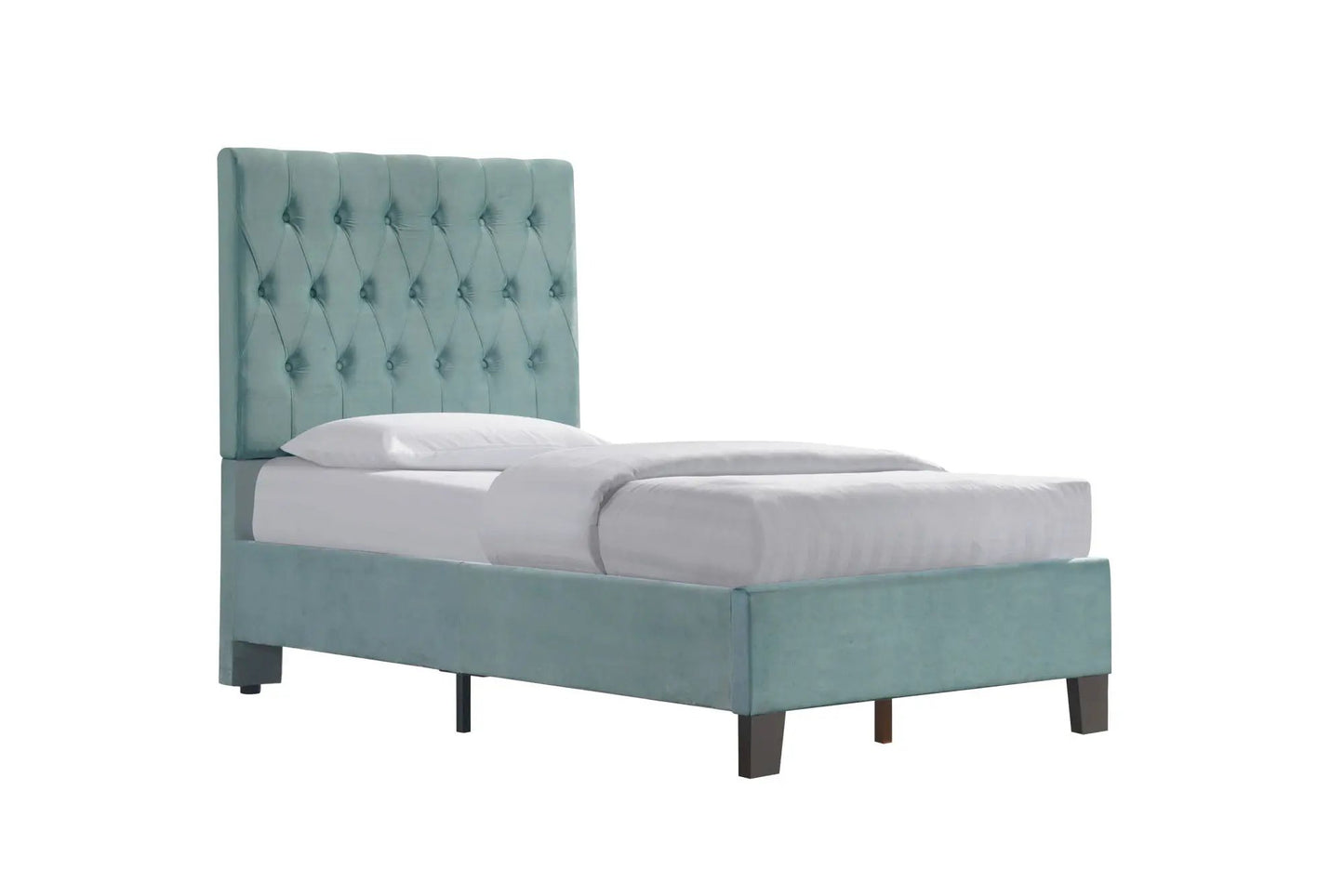 Luma Upholstered Bed with Easy Assembly Process