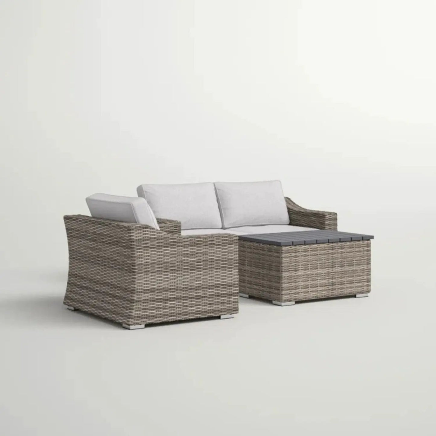Outdoor Sofa Seating Group with Cushions