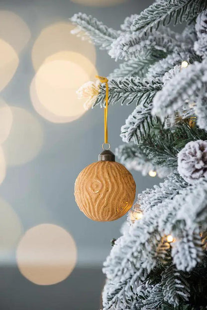 Christmas Ball Glass Ornament and Tree Decoration