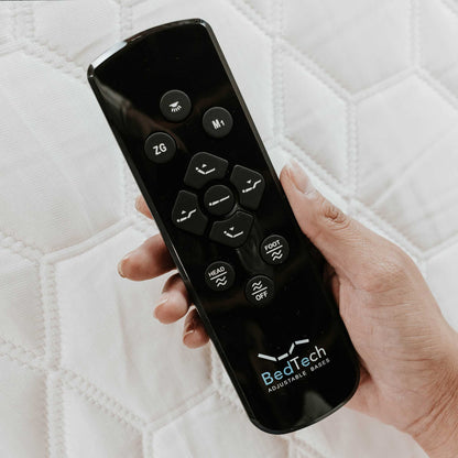 Btx5 black flex head adjustable bed base remote with head and foot position adjustment on Tampa Home & Garden Store