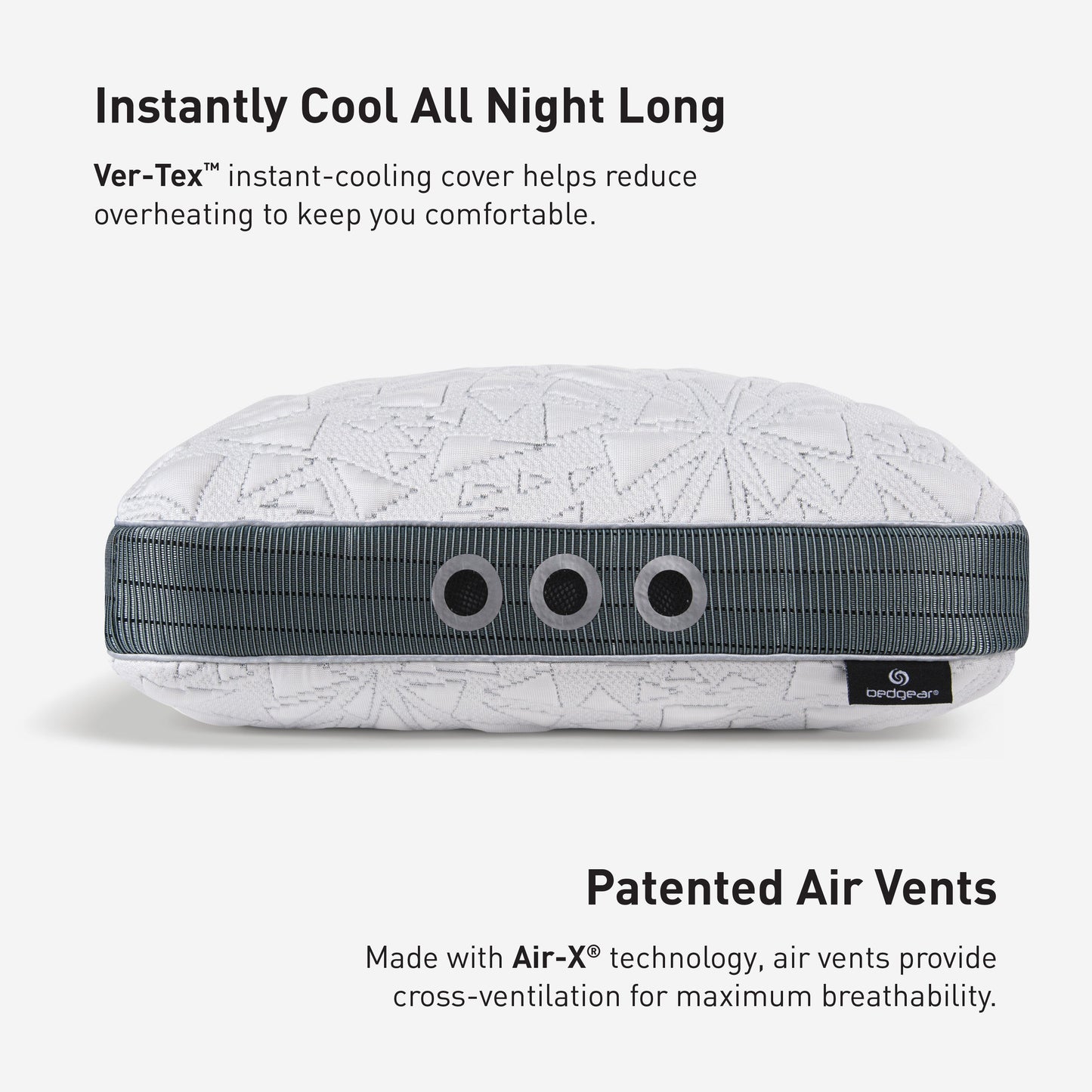 BedGear Storm Pillow and Cooling Support